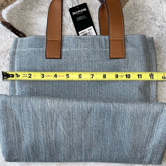 True Religion Mini Denim Tote. NEW WITH TAGS - Picture 3 of 9